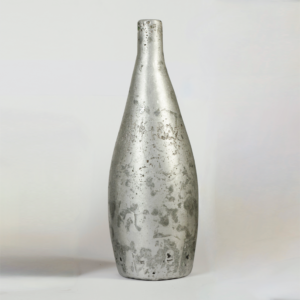 solid aluminium perrier bottle