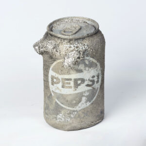 solid aluminium pepsi can