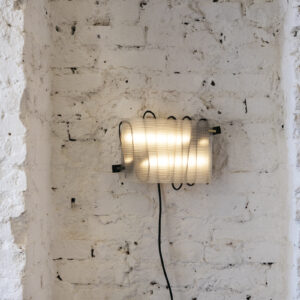bent wall light - white - Image 2